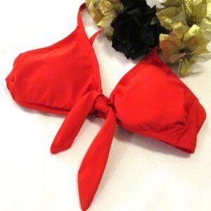 🌹 KONA SOL SEXY RED BIKINI SWIMWEAR BRA – SIZE S/M – NWOT 🌹